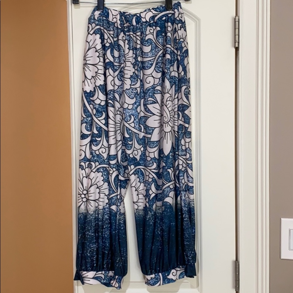 Sunflower palazzo pants size L